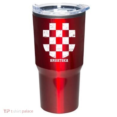 Croatia HRVATSKA Team Jersey Tumbler