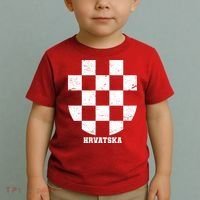 Croatia HRVATSKA Team Jersey Toddler T-Shirt thumb 2