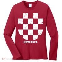 Croatia HRVATSKA Team Jersey Women's Long Sleeve Shirt thumb 0