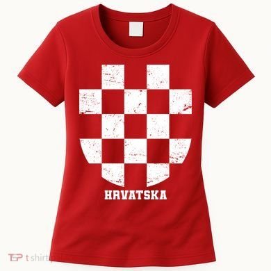 Croatia HRVATSKA Team Jersey Women's T-Shirt