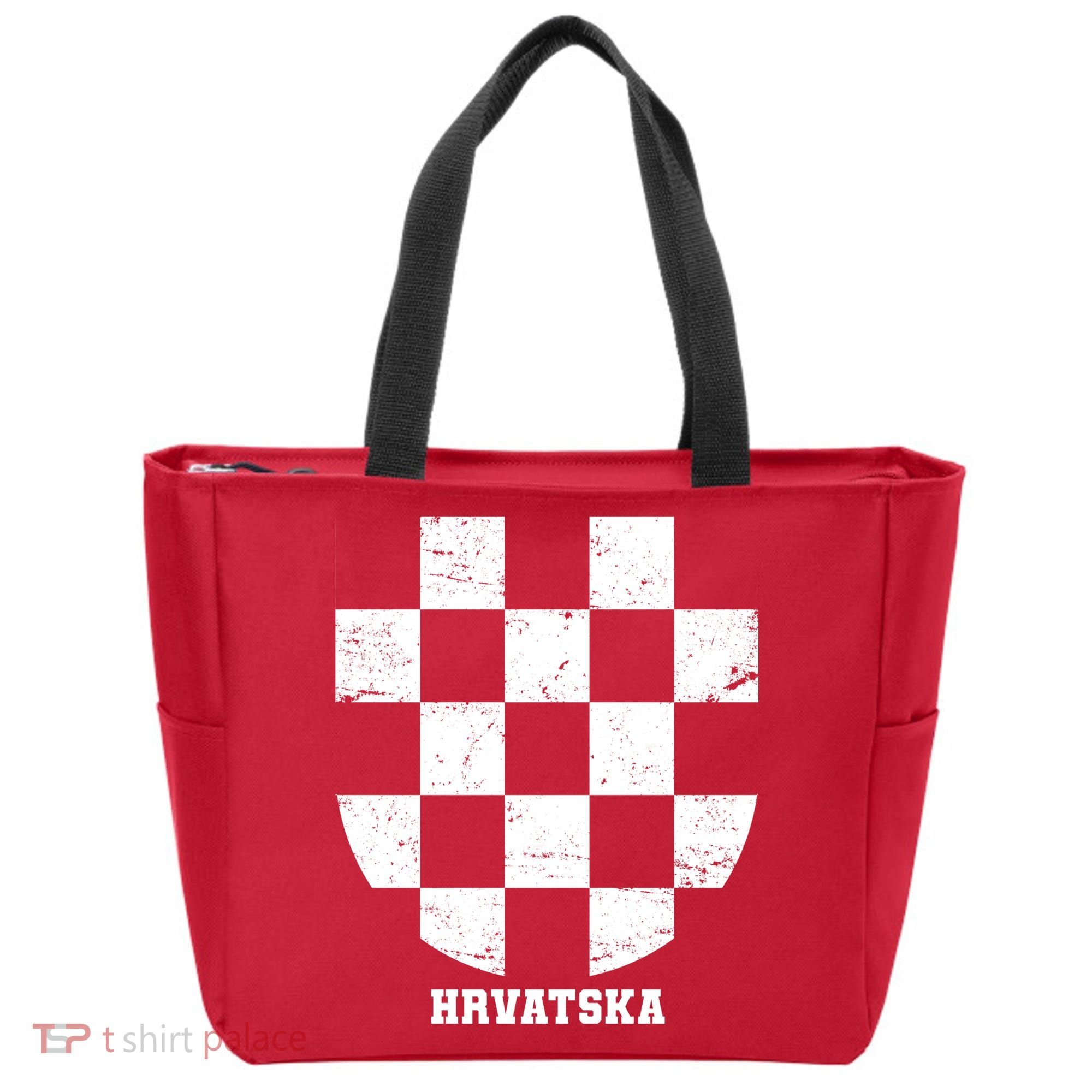 Croatia HRVATSKA Team Jersey Tote Bag