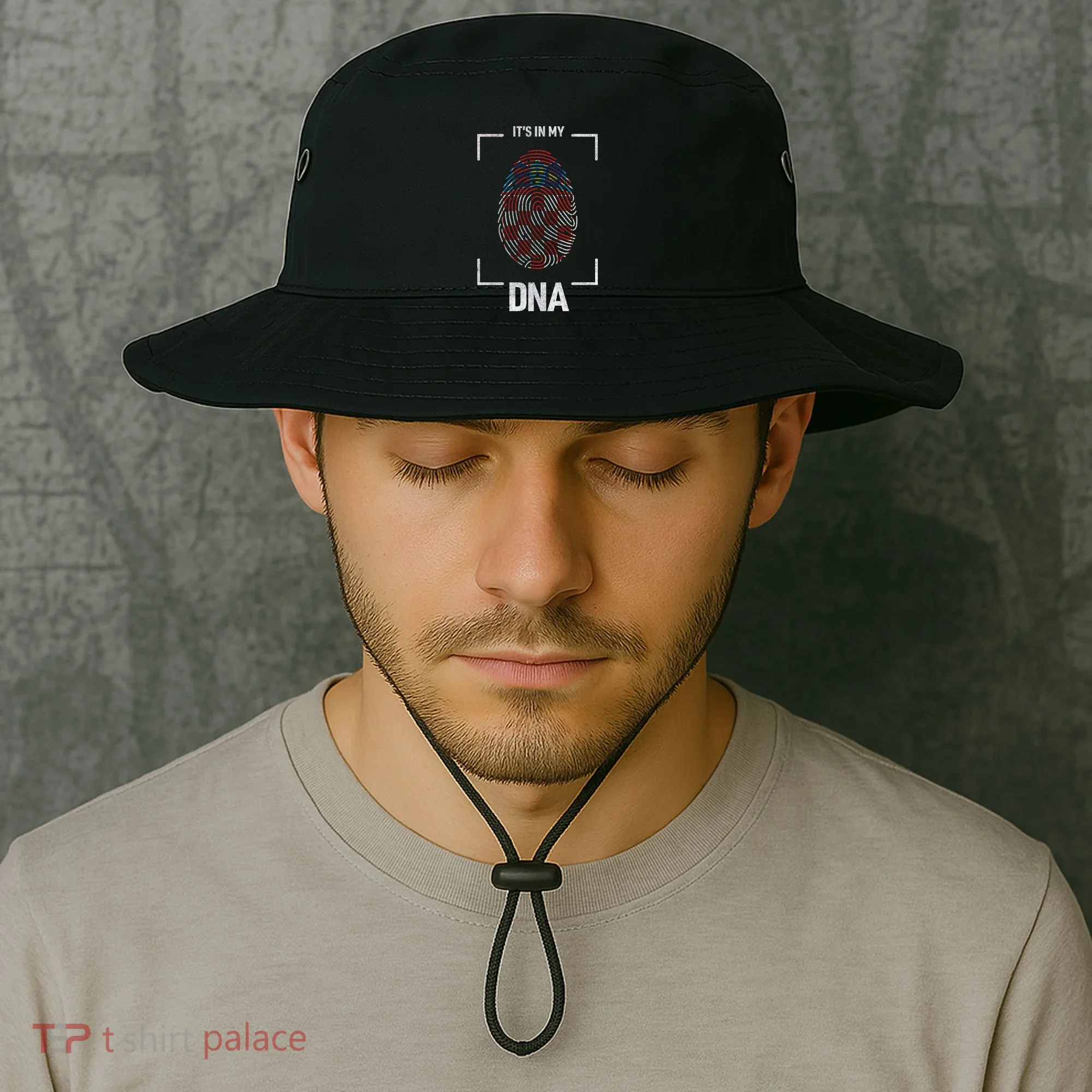 Croatia It's My DNA Bucket Hat