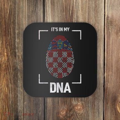 Croatia It's My DNA Coaster