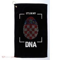 Croatia It's My DNA Golf Towel thumb 0