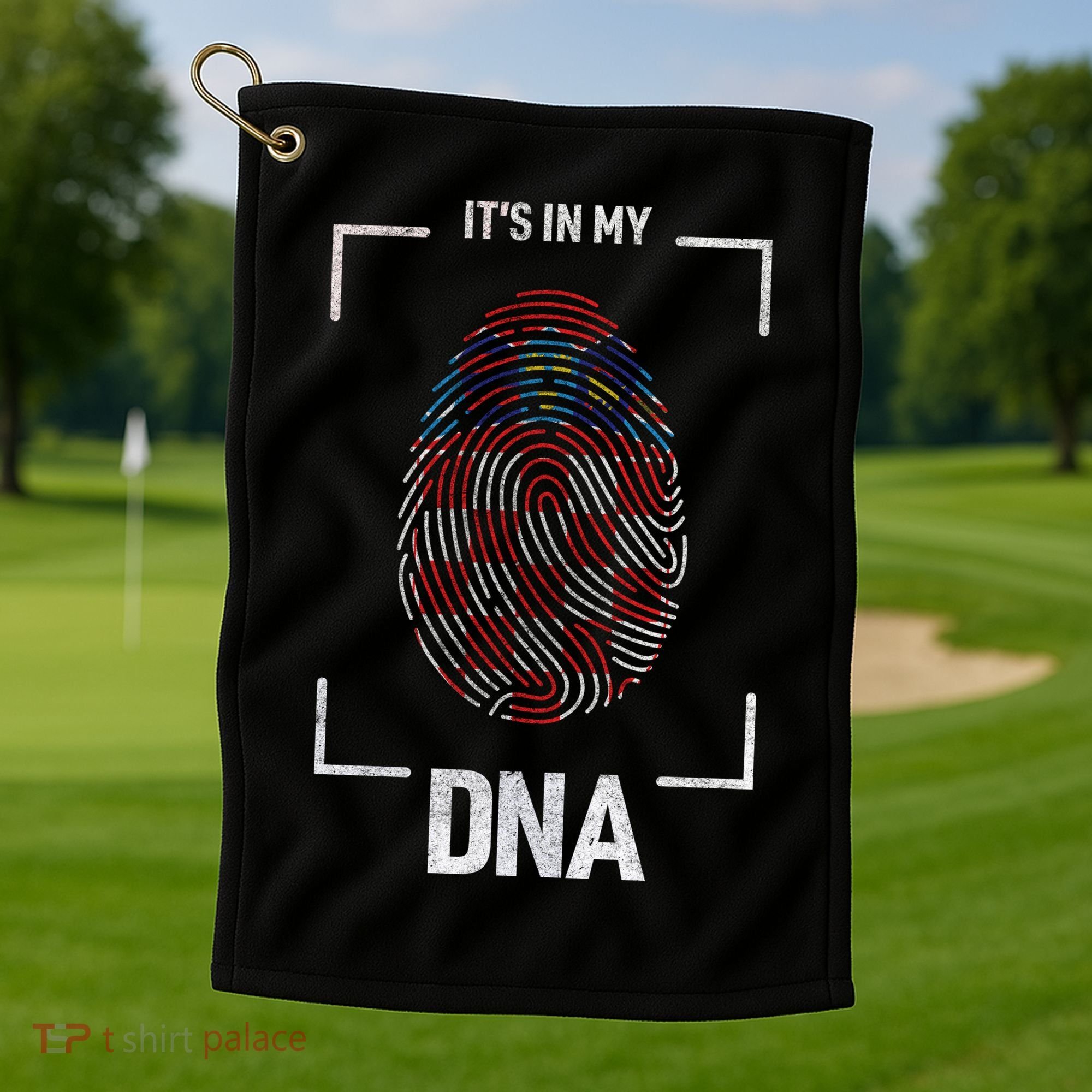 Croatia It's My DNA Golf Towel