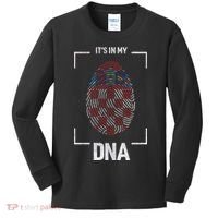 Croatia It's My DNA Kids Long Sleeve Shirt thumb 0
