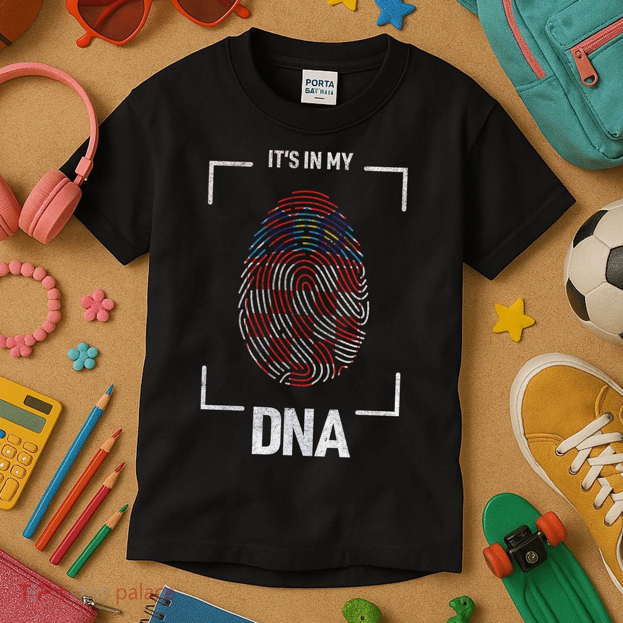 Croatia It's My DNA Kids T-Shirt