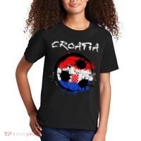 Croatia Soccer Ball Flag Kids T-Shirt thumb 2