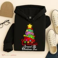 Crocin Around The Christmas Tree Hoodie thumb 4