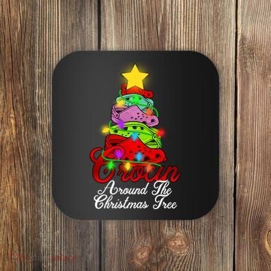 Crocin Around The Christmas Tree Coaster