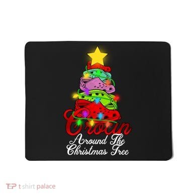 Crocin Around The Christmas Tree Mousepad