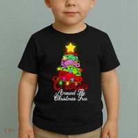 Crocin Around The Christmas Tree Toddler T-Shirt thumb 2