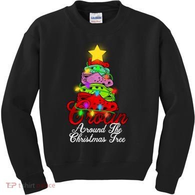 Crocin Around The Christmas Tree Kids Sweatshirt
