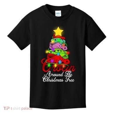Crocin Around The Christmas Tree Kids T-Shirt