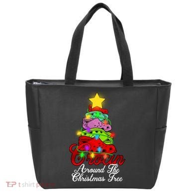 Crocin Around The Christmas Tree Tote Bag