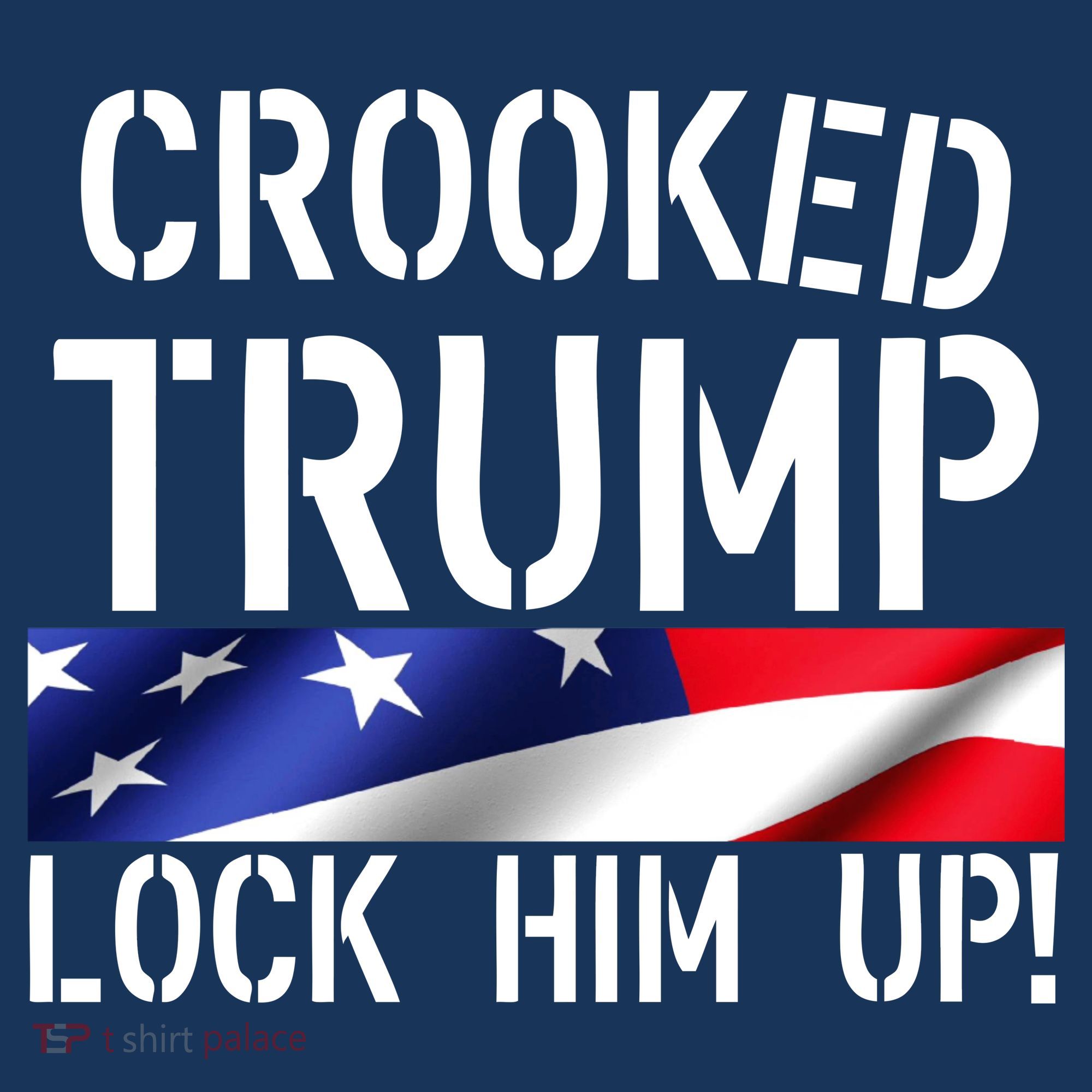 Crooked Trump Lock Him Up USA Women's Tank Top