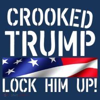 Crooked Trump Lock Him Up USA Toddler Hoodie thumb 2
