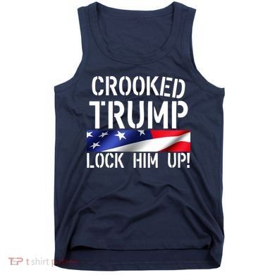 Crooked Trump Lock Him Up USA Tank Top