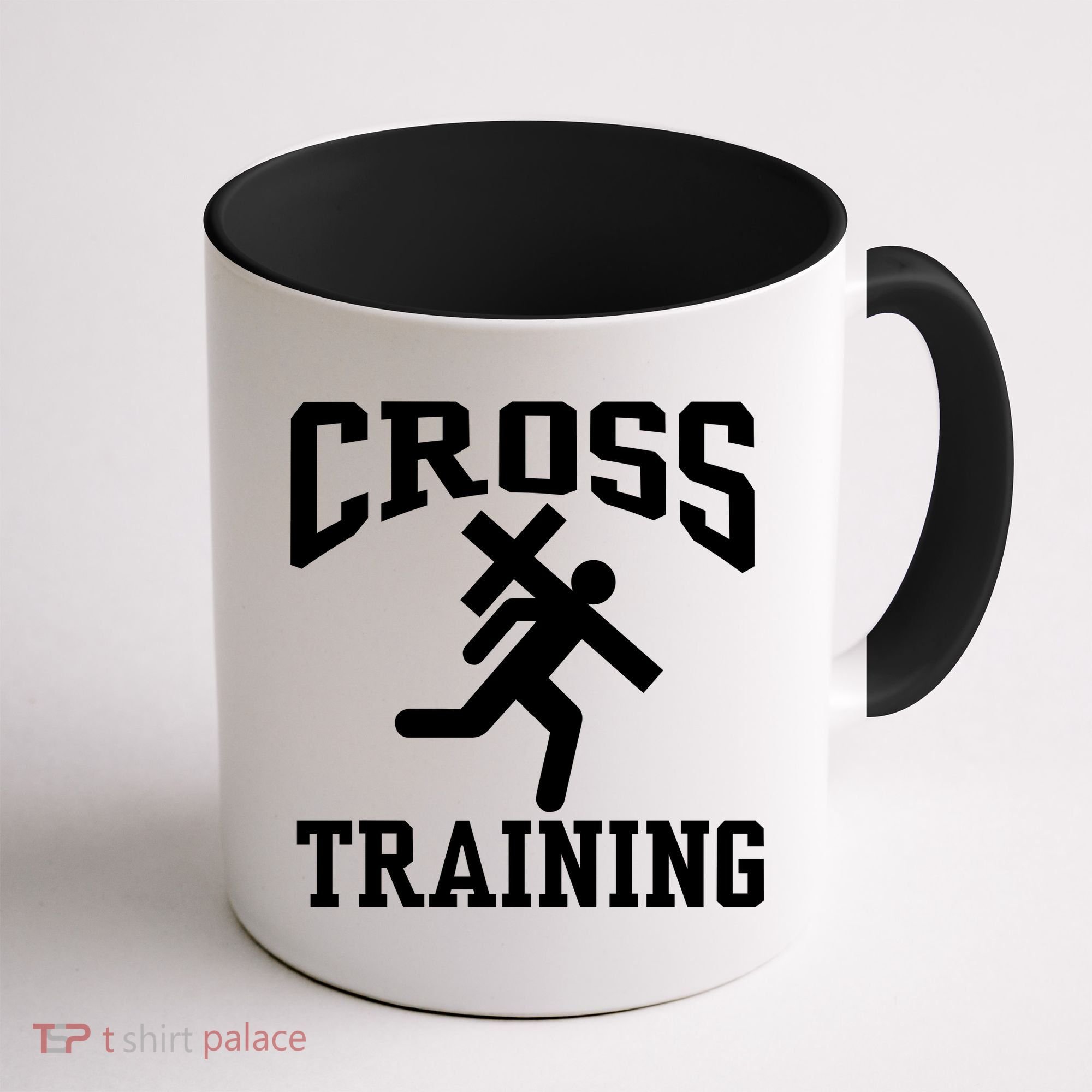Cross Training Jesus Christian Catholic Coffee Mug