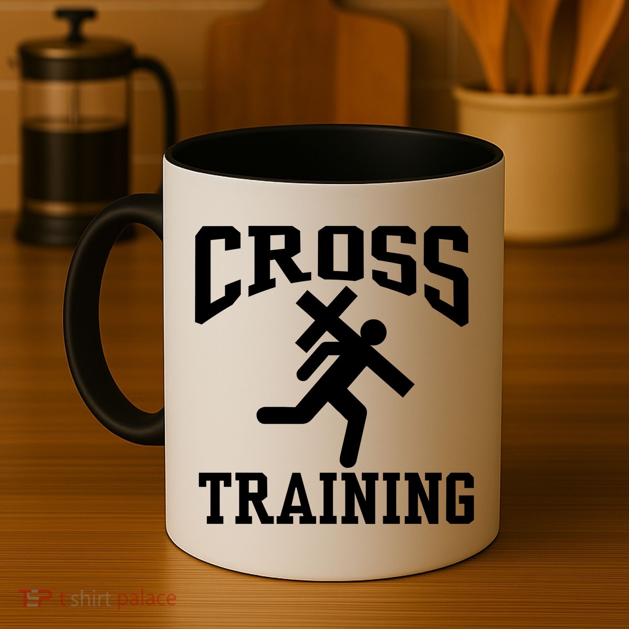 Cross Training Jesus Christian Catholic Coffee Mug