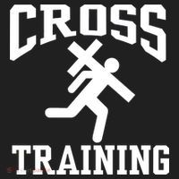Cross Training Jesus Christian Catholic Golf Towel thumb 3