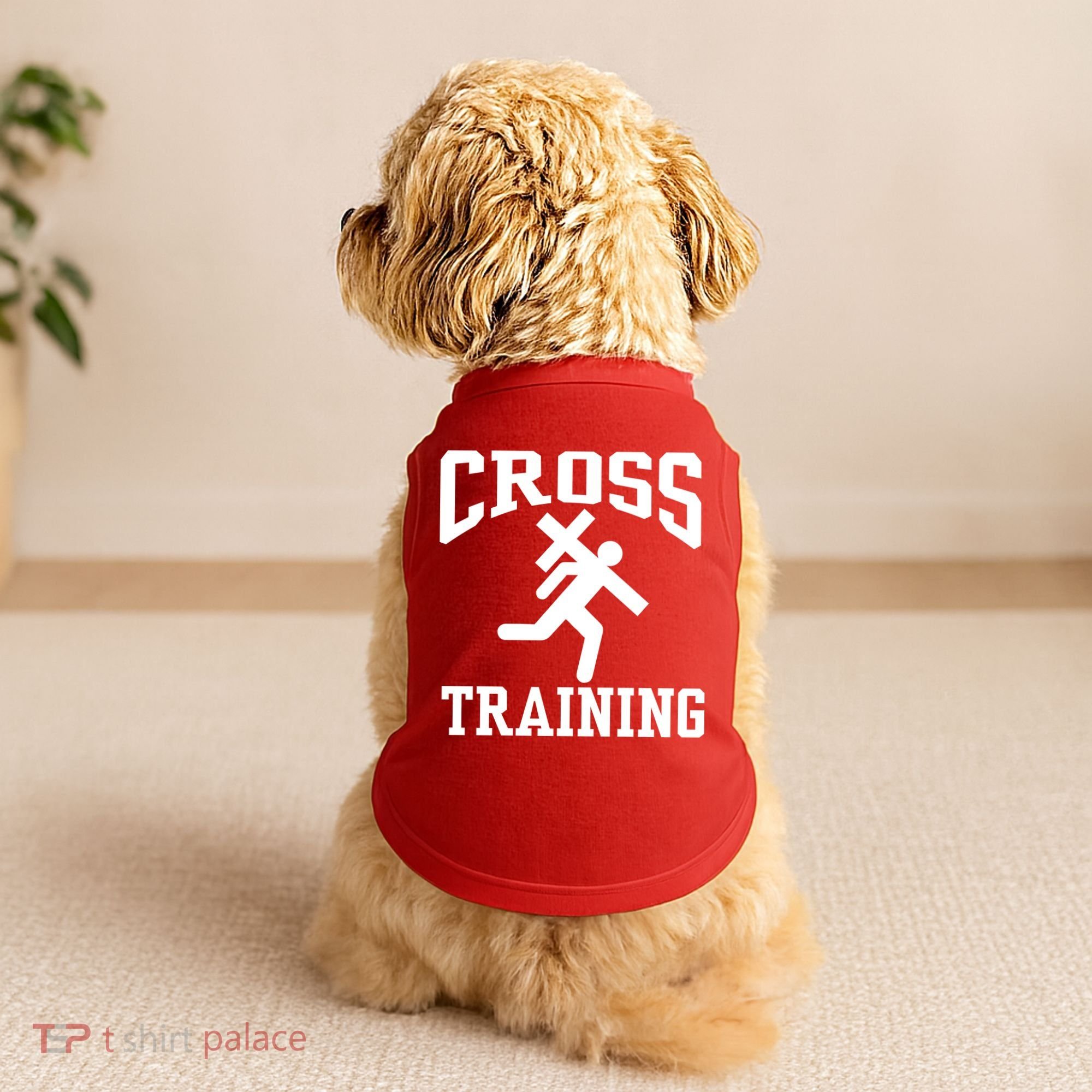 Cross Training Jesus Christian Catholic Doggie Tank