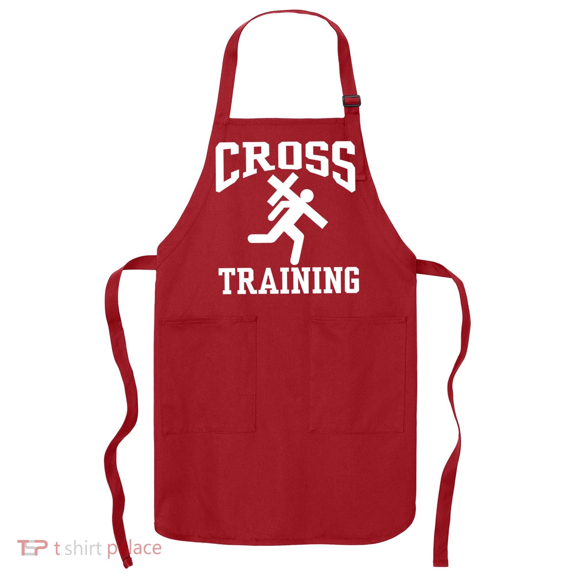 Cross Training Jesus Christian Catholic Apron