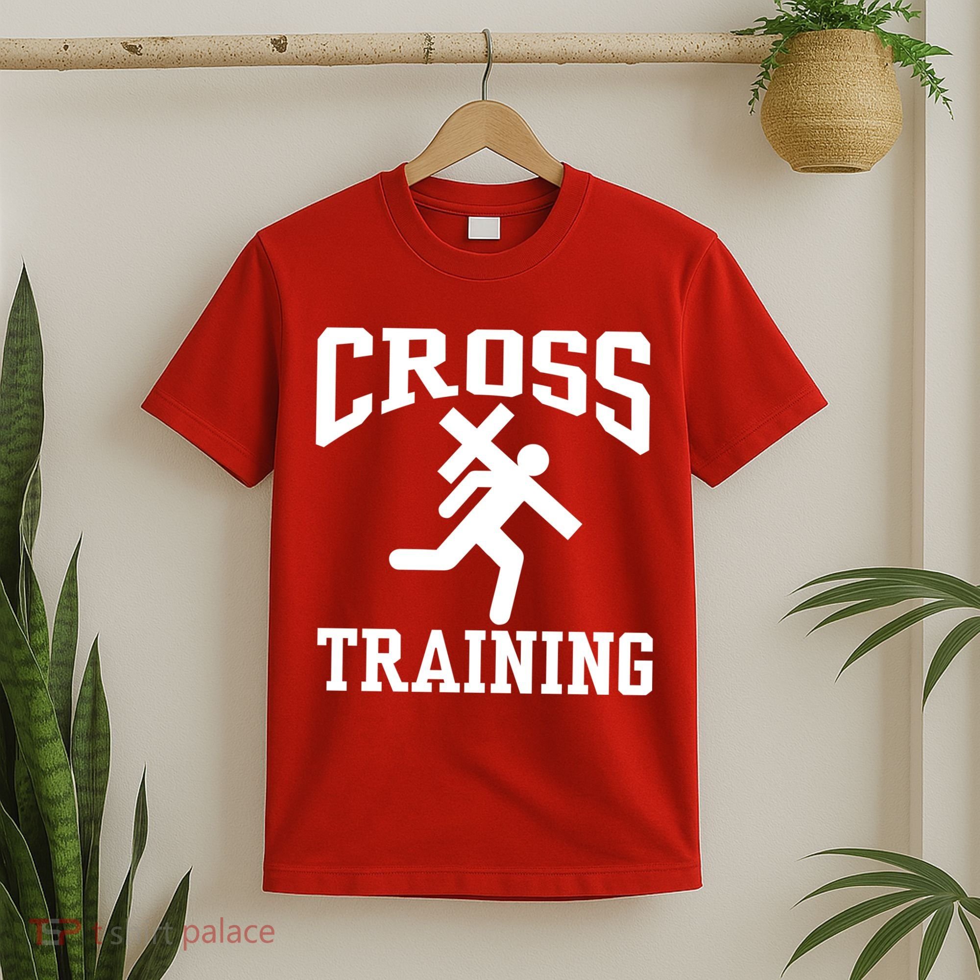 Cross Training Jesus Christian Catholic T-Shirt