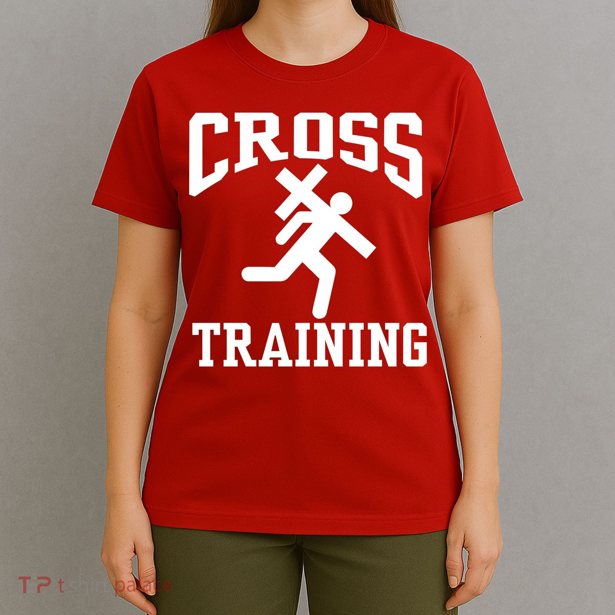 Cross Training Jesus Christian Catholic T-Shirt