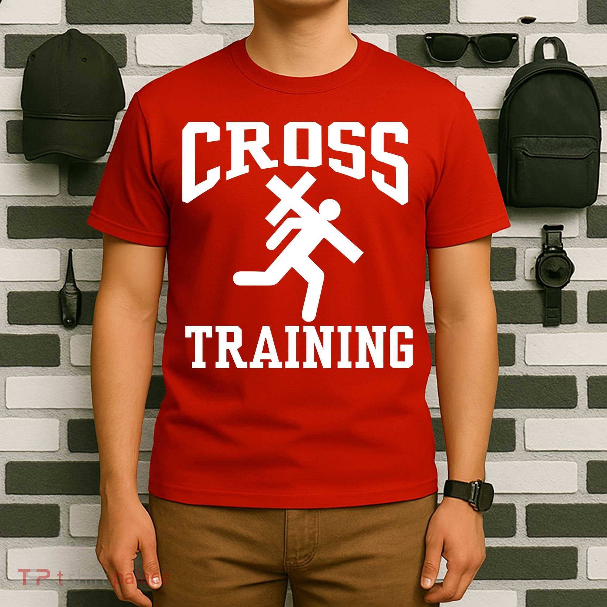 Cross Training Jesus Christian Catholic T-Shirt