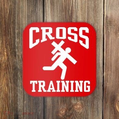 Cross Training Jesus Christian Catholic Coaster