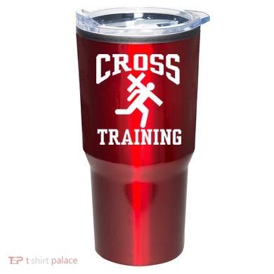Cross Training Jesus Christian Catholic Tumbler