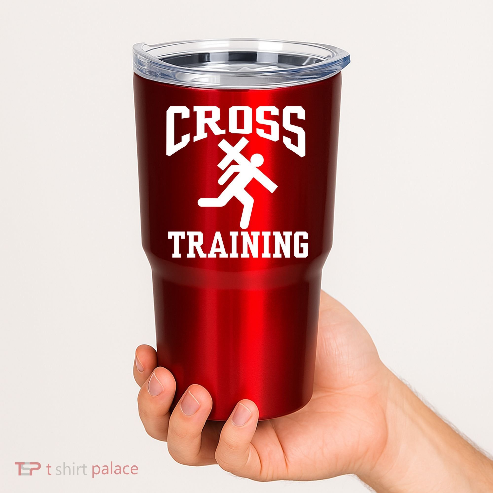 Cross Training Jesus Christian Catholic Tumbler