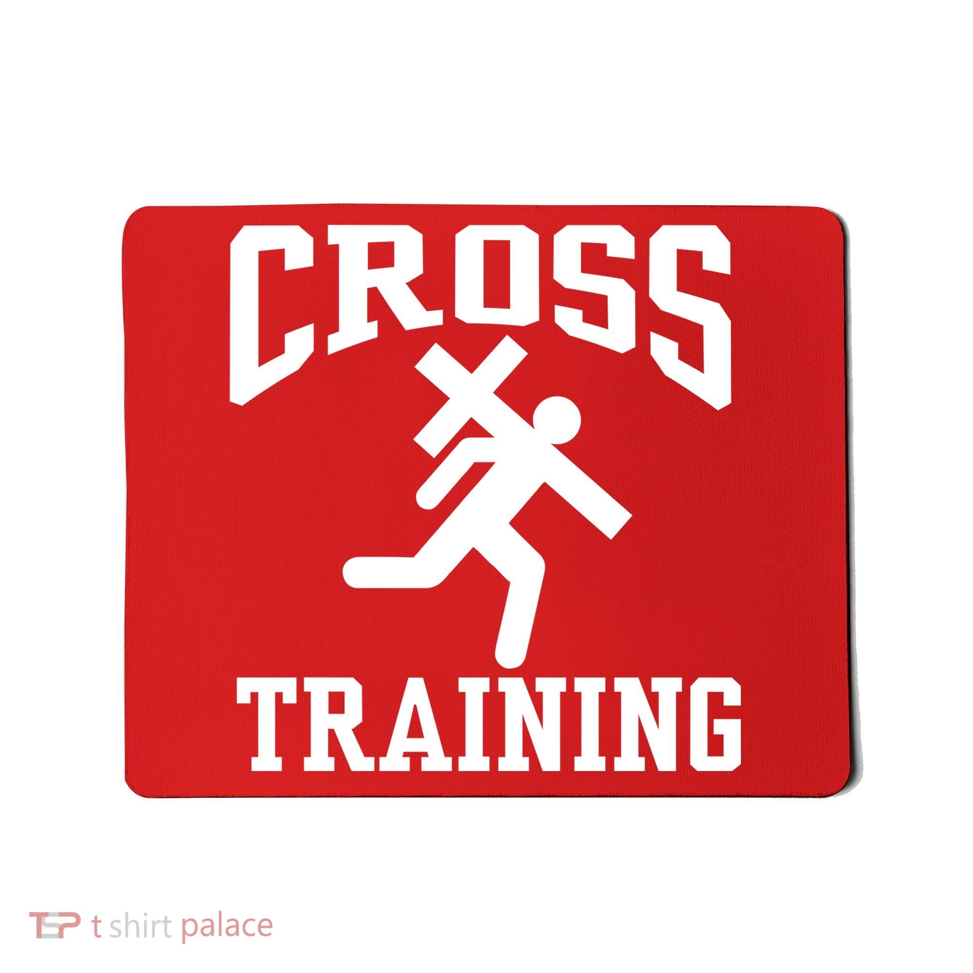 Cross Training Jesus Christian Catholic Mousepad