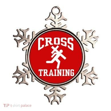 Cross Training Jesus Christian Catholic Ornament