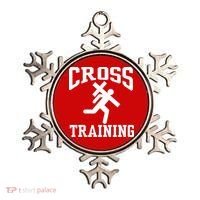 Cross Training Jesus Christian Catholic Ornament thumb 0