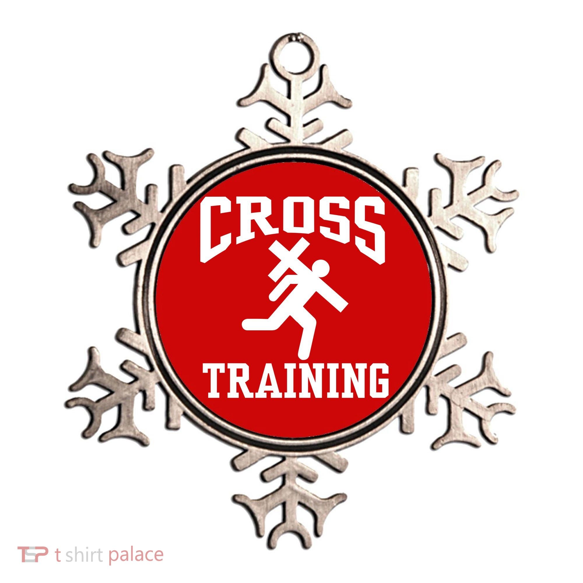 Cross Training Jesus Christian Catholic Ornament