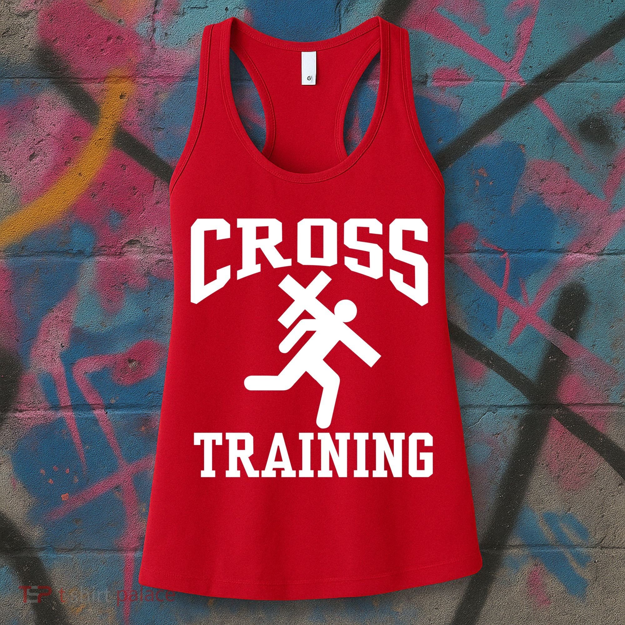 Cross Training Jesus Christian Catholic Women's Tank Top