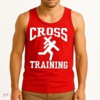Cross Training Jesus Christian Catholic Tank Top thumb 3