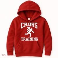 Cross Training Jesus Christian Catholic Kids Hoodie thumb 0