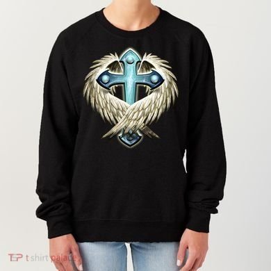 Cross With Wings Women's Sweatshirt
