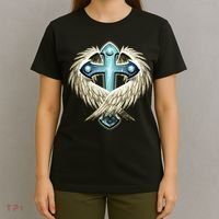 Cross With Wings T-Shirt thumb 4