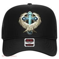 Cross With Wings Hat thumb 0