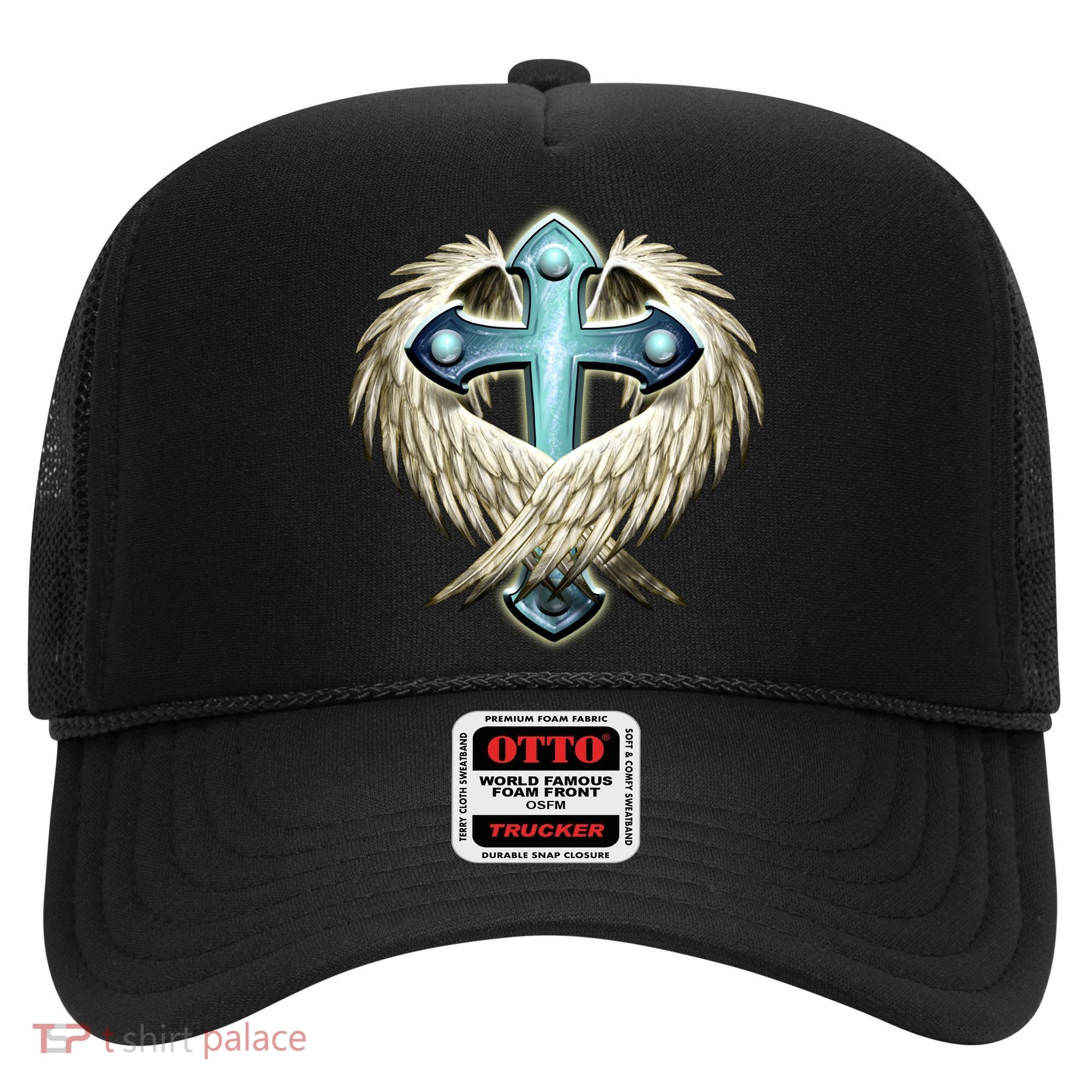 Cross With Wings Hat