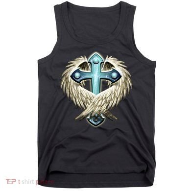 Cross With Wings Tank Top