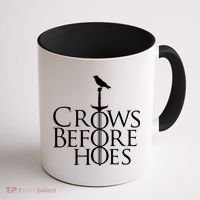 Crows Before Hoes Coffee Mug thumb 1