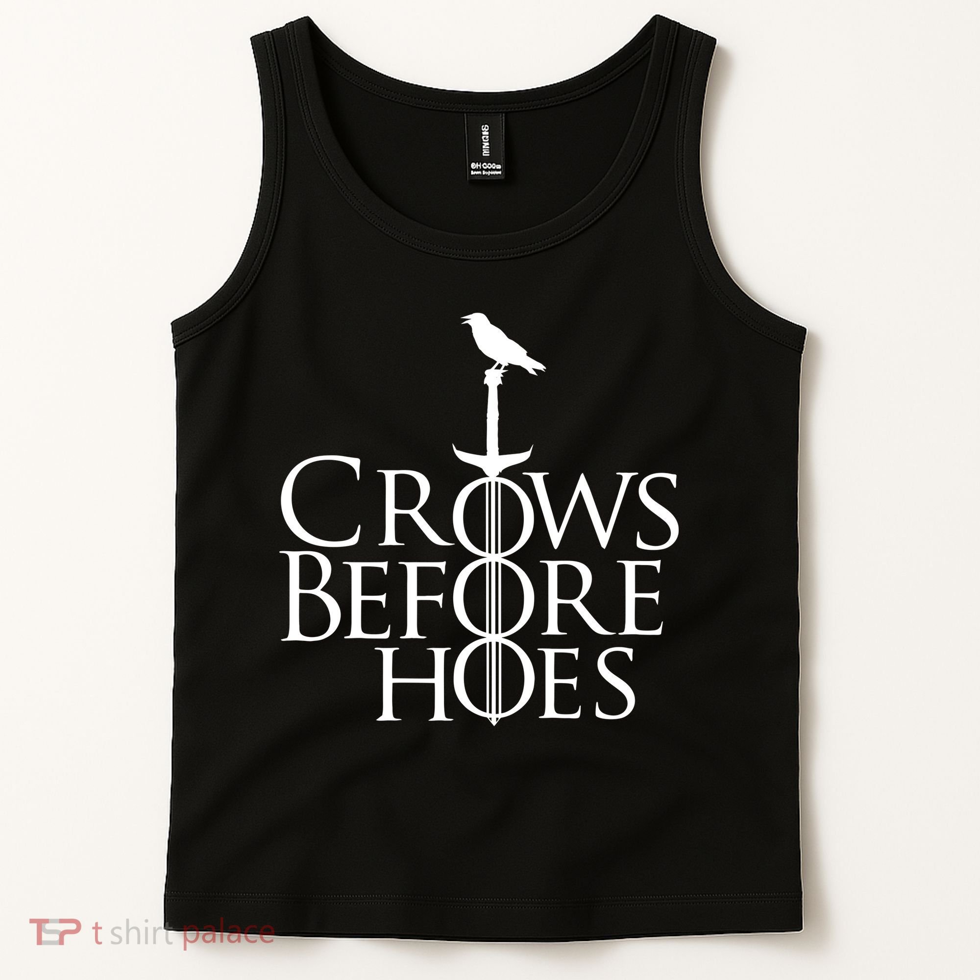 Crows Before Hoes Tank Top