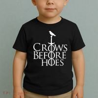 Crows Before Hoes Toddler T-Shirt thumb 2