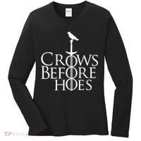 Crows Before Hoes Women's Long Sleeve Shirt thumb 0