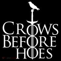 Crows Before Hoes Women's Long Sleeve Shirt thumb 2